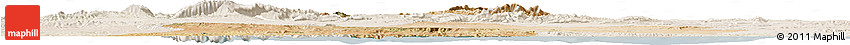 Satellite Horizon Map of Centre Nord, lighten