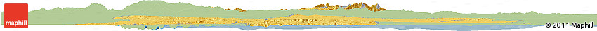 Savanna Style Horizon Map of Centre Nord, single color outside