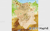 Satellite Map of Centre Nord, physical outside