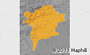 Political Map of Errachidia, desaturated
