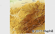 Physical 3D Map of Ifrane