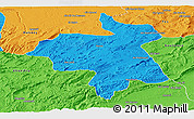 Political Panoramic Map of Ifrane