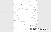 Blank Simple Map of Ifrane