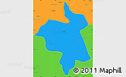 Political Simple Map of Ifrane