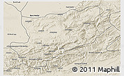Shaded Relief 3D Map of Azilal