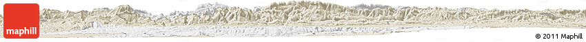 Classic Style Horizon Map of Azilal