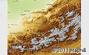 Physical Map of Azilal