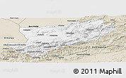 Classic Style Panoramic Map of Azilal