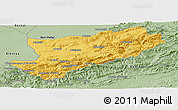 Savanna Style Panoramic Map of Azilal