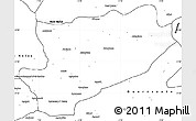 Blank Simple Map of Azilal