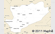 Classic Style Simple Map of Azilal