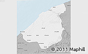 Gray 3D Map of El Jadida