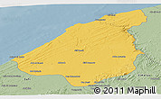 Savanna Style Panoramic Map of El Jadida