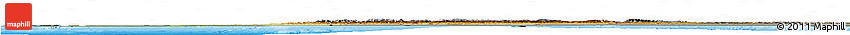 Physical Horizon Map of Morocco, darken, semi-desaturated, land only