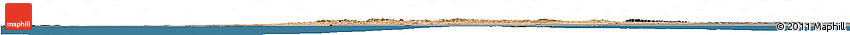 Satellite Horizon Map of Morocco, darken, semi-desaturated, land only