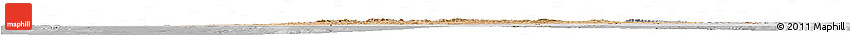 Satellite Horizon Map of Morocco, lighten, desaturated