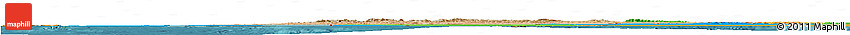 Satellite Horizon Map of Morocco, political outside, satellite sea