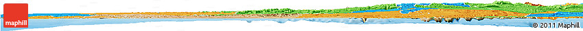 Satellite Horizon Map of Nord Ouest, political outside