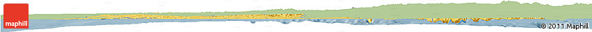Savanna Style Horizon Map of Nord Ouest, single color outside