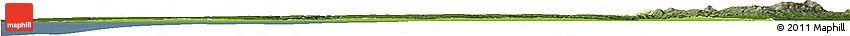 Physical Horizon Map of Kenitra, darken Physical Horizon Map of Kenitra, darken