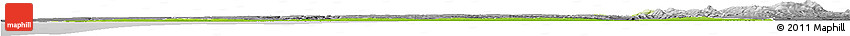 Physical Horizon Map of Kenitra, desaturated Physical Horizon Map of Kenitra, desaturated