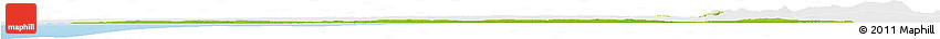 Physical Horizon Map of Kenitra, single color outside Physical Horizon Map of Kenitra, single color outside