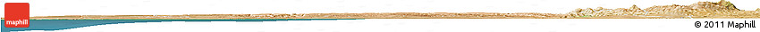Satellite Horizon Map of Kenitra Satellite Horizon Map of Kenitra