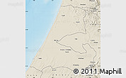 Shaded Relief Map of Kenitra