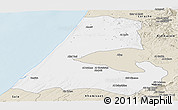 Classic Style Panoramic Map of Kenitra