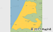 Savanna Style Simple Map of Kenitra