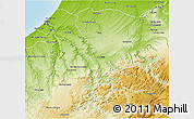 Physical 3D Map of Khemisset