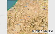 Satellite 3D Map of Khemisset