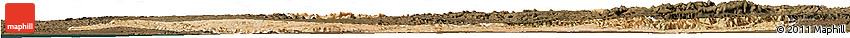 Satellite Horizon Map of Khemisset, darken