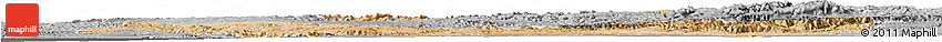 Satellite Horizon Map of Khemisset, desaturated Satellite Horizon Map of Khemisset, desaturated