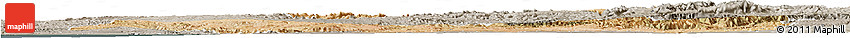 Satellite Horizon Map of Khemisset, semi-desaturated