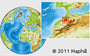 Physical Location Map of Khemisset