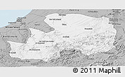 Gray Panoramic Map of Khemisset