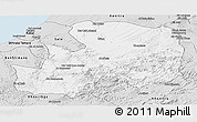 Silver Style Panoramic Map of Khemisset