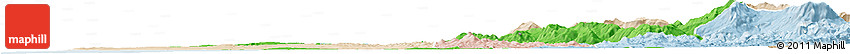Political Horizon Map of Larache, lighten Political Horizon Map of Larache, lighten