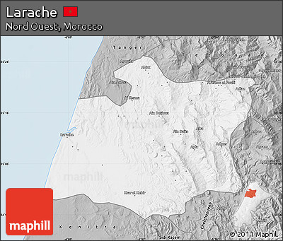 Gray Map of Larache