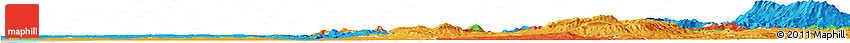 Political Horizon Map of Sidi Kacem Political Horizon Map of Sidi Kacem