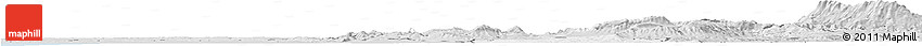 Silver Style Horizon Map of Sidi Kacem Silver Style Horizon Map of Sidi Kacem