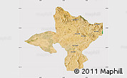 Satellite Map of Sidi Kacem, cropped outside