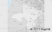 Silver Style Map of Sidi Kacem