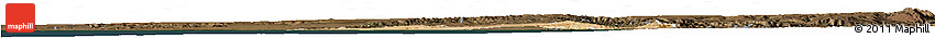 Satellite Horizon Map of Skhirate Temara, darken