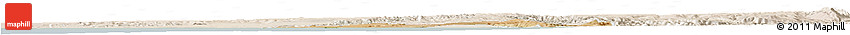 Satellite Horizon Map of Skhirate Temara, lighten