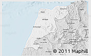 Silver Style 3D Map of Tanger