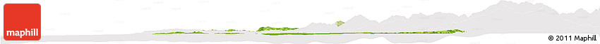 Physical Horizon Map of Tanger, cropped outside
