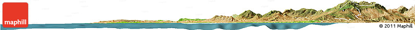 Physical Horizon Map of Tanger, satellite outside