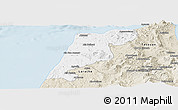 Classic Style Panoramic Map of Tanger